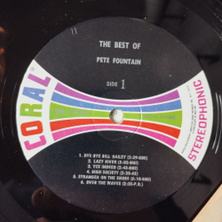 Винтажная виниловая пластинка LP The Best Of Pete Fountain (USA 1970)