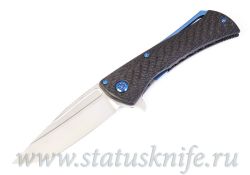Нож Marfione Custom Closer Carbon Blue Limitedфотография - 1