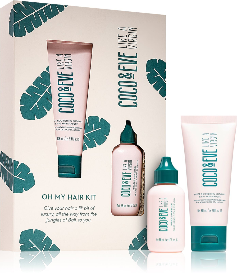 Coco & Eve Like A Virgin Oh My Hair Kit - набор (для придания блеска и смягчения волос) /   / GTIN 8886482911407