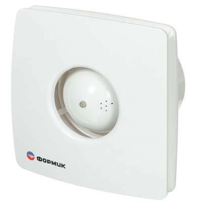 Вентилятор вытяжной настен, выкл, Виенто, d100 мм, 13 Вт, 130 м3/ч, Волна, В100СВ