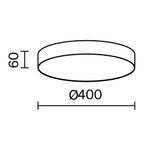 Потолочный светильник Technical C032CL-45W3K-RD-W
