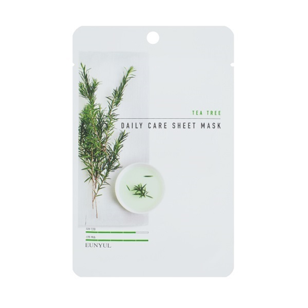 Маска для лица с экстрактом чайного дерева Eunyul Tea Tree Daily Care Sheet Mask