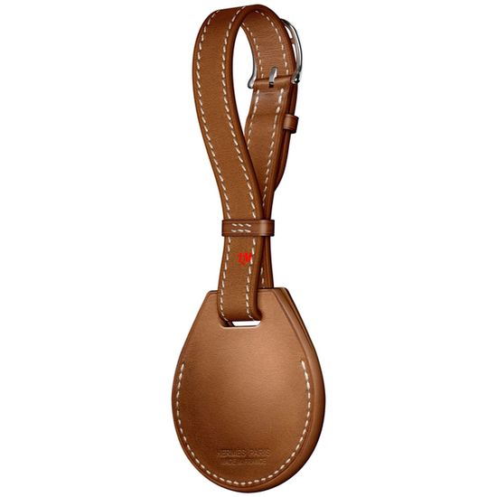 Умный брелок Apple AirTag Hermes бирка для багажа Оранжевый