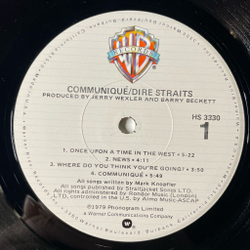 Винтажная виниловая пластинка LP Dire Straits Communique (USA 1979) Angel Of Mercy