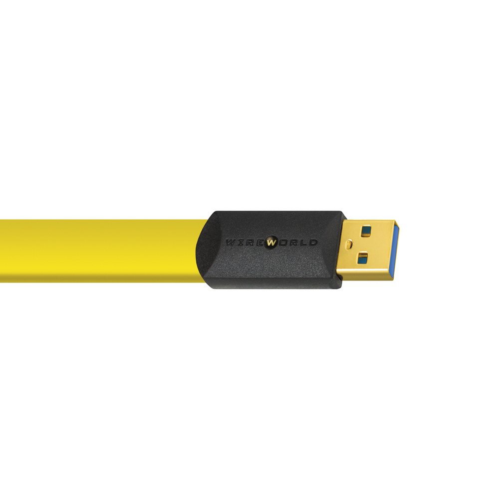 Wireworld Chroma 8 USB 3.0 A-Micro B Flat Cable 3.0m, кабель USB, тип A-Micro B, 3.0м. (C3AM3.0M-8)