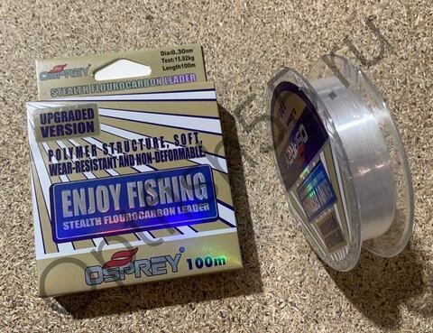 Леска Osprey ENJOY Fishing Fluorocarbon Leader 100м