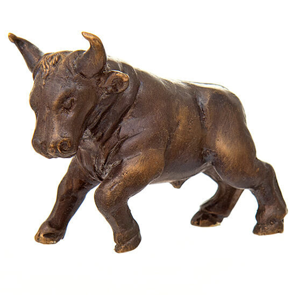 Фигурка коллекционная литая Бизон 5,5 см,