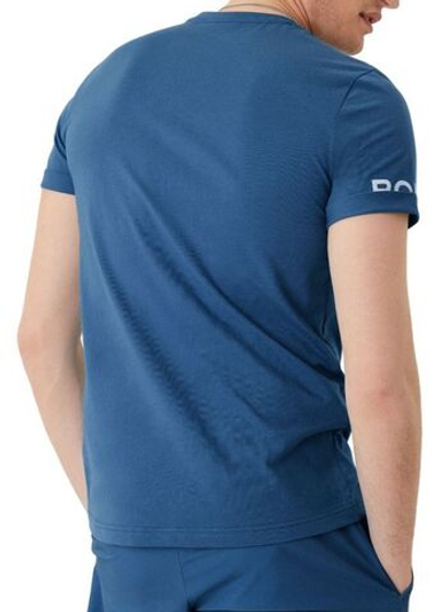 Мужская теннисная футболка Björn Borg Breeze T-Shirt - copen blue