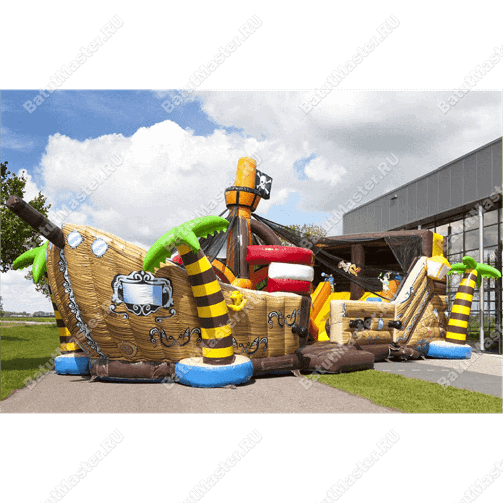 Надувной корабль "Пираты Карибского моря"