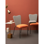 Стул pompadour, велюр, терракотовый