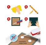 Мягкие панели; Стеновая панель; Изголовье для кровати 30х60см, 3 шт в комплекте