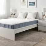 Матрас для двуспальной кровати - VALEVÅG IKEA/ ВАЛЕВОГ ИКЕА, 140х200 см, белый