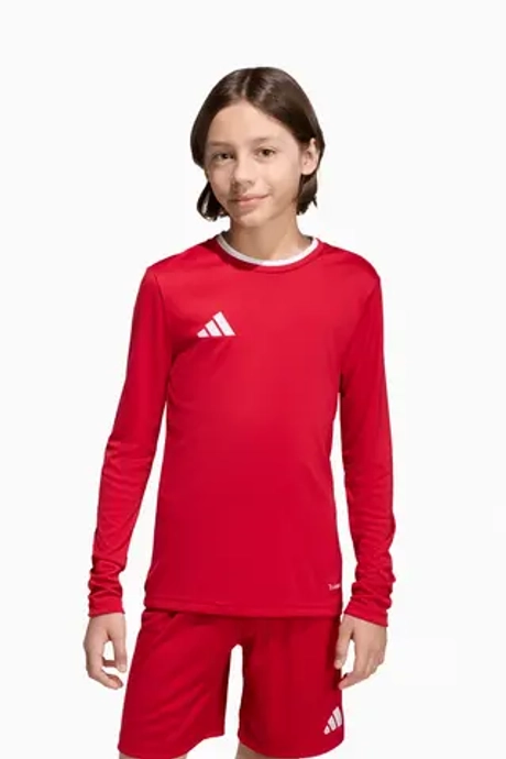 Футболка с длинными рукавами adidas Entrada 26 Детская - красный