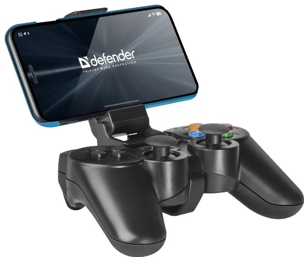 Игровой контроллер Defender Crusher черный