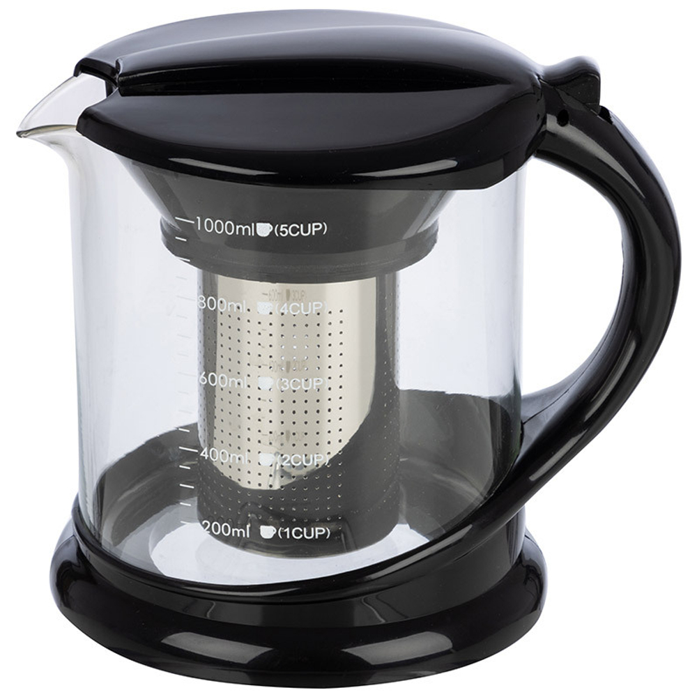 Чайник заварочный Mallony Decotto-1000 с пластиковой ручкой