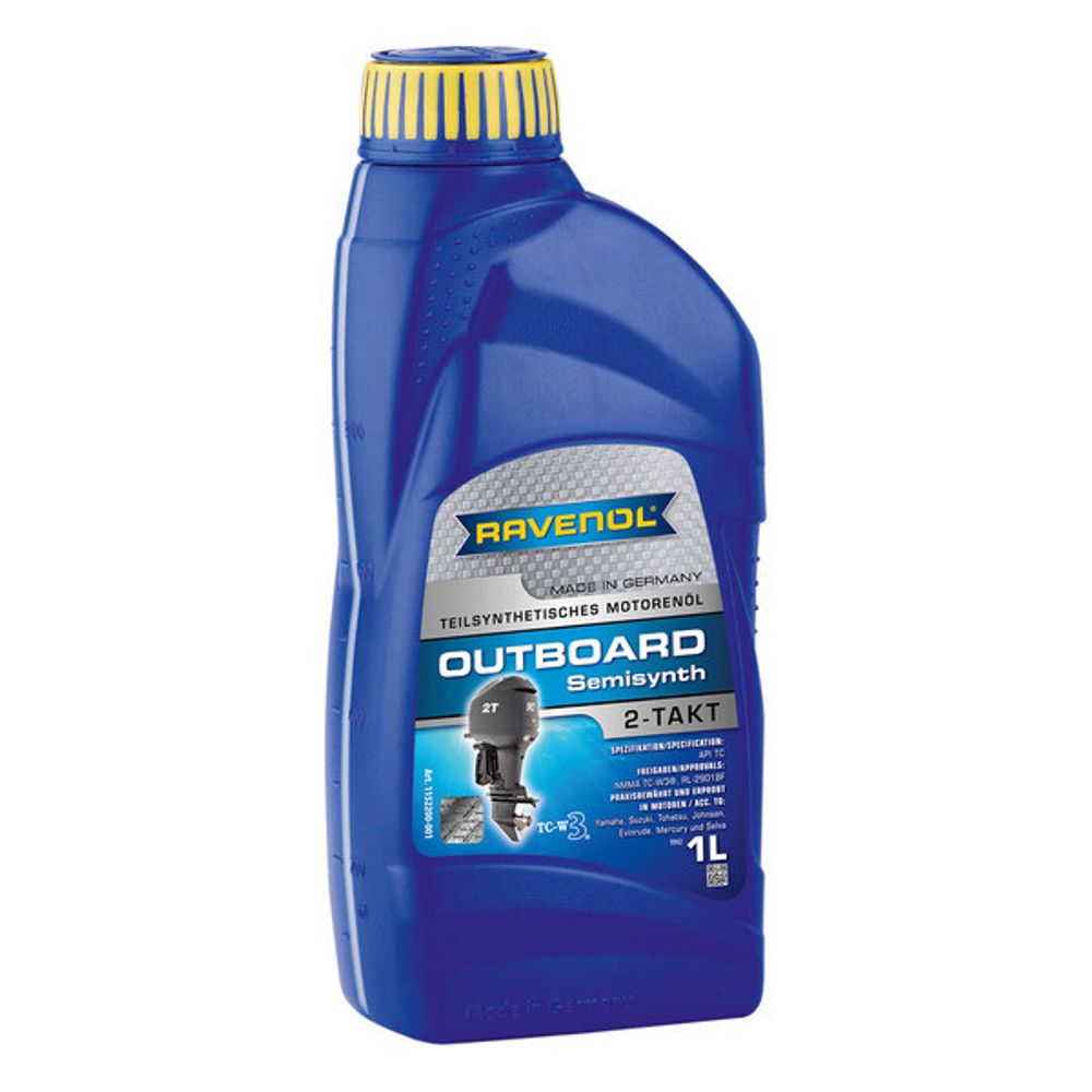 Масло Ravenol Outboard 2T полусинт 1L