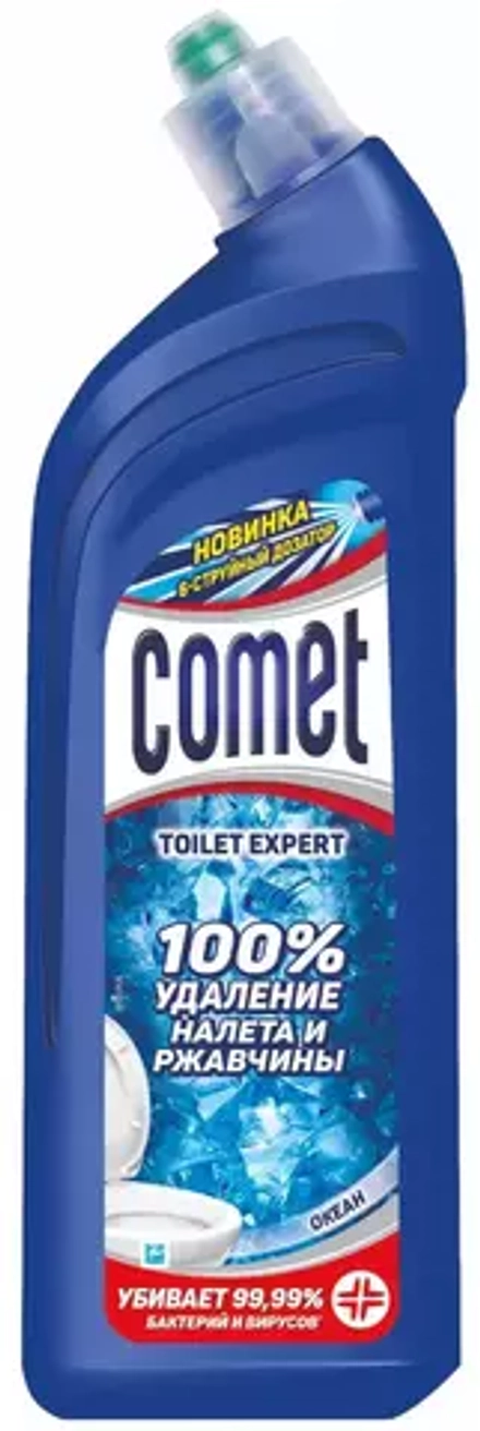 Comet гель для туалета Expert океан, 0.7 л