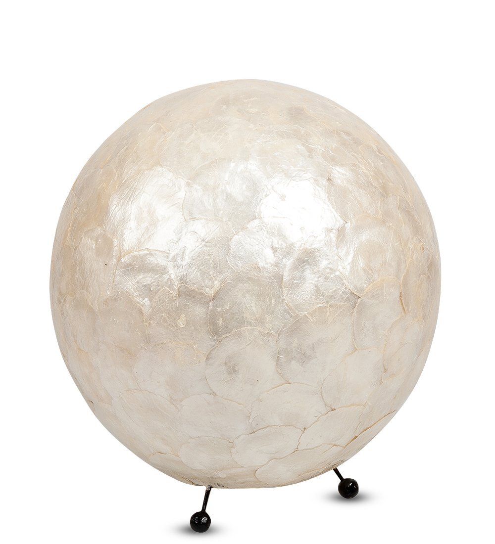 34-015 Светильник из перламутра «Яйцо дракона» бол. - Вариант A