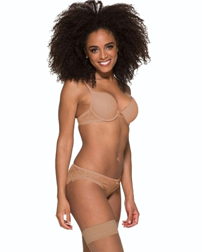 Пуш-ап бюстгальтер Lola (Размер: 32C) (Цвет: телесный)