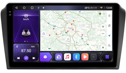 Магнитола для Mazda 3, Axela 2003-2009 - Carmedia OL-9503 QLed+2K, Android 12, TS10,  CarPlay, 4G SIM-слот