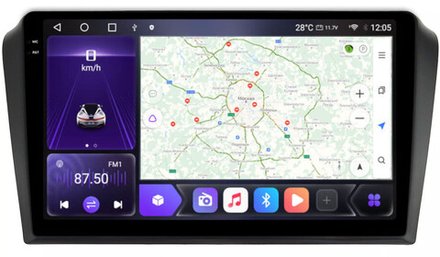 Магнитола для Mazda 3, Axela 2003-2009 - Carmedia OL-9503 QLed+2K, Android 12, ТОП процессор, CarPlay, SIM-слот