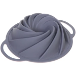 Форма силиконовая «CooKstyle» фигурная с ручками, 30,5*24*10см, с металлической вставкой