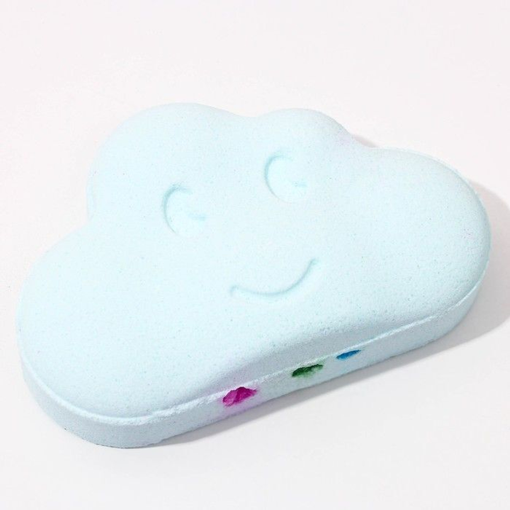 Бомбочка для ванны с радужным хвостом «Цветочного настроения!» с ароматом ягод - 200 гр.