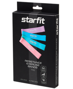 Мини-эспандеры ES-203, пастель, 4 шт