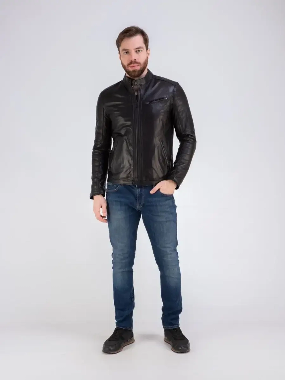 Куртка кожаная из натуральной кожи Турция