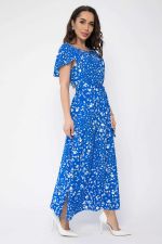 Платье Вечер свиданий (ярко-голубое) П13681-16М LT Collection