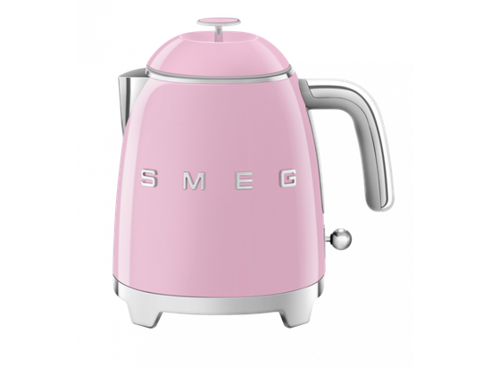 Мини-чайник электрический, объем 0,8 л, Розовый Smeg KLF05PKEU