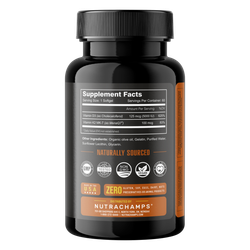 Nutra Champs Vitamin D3 + K2 ( 5000ME + 100 mcg ), Д3+К2 , Д3 + МК-7 !!!Срок 08.2025