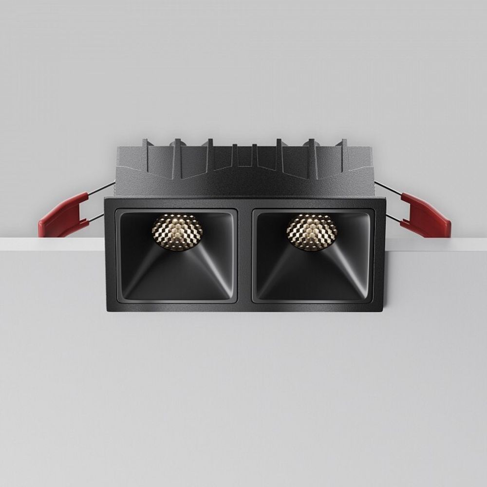 Встраиваемый светильник Maytoni Alfa LED DL043-02-10W4K-SQ-B-1