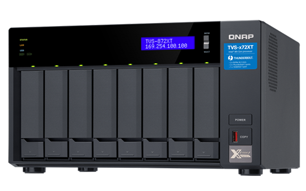 Сетевой накопитель  QNAP TVS-872XT-i5-16G
