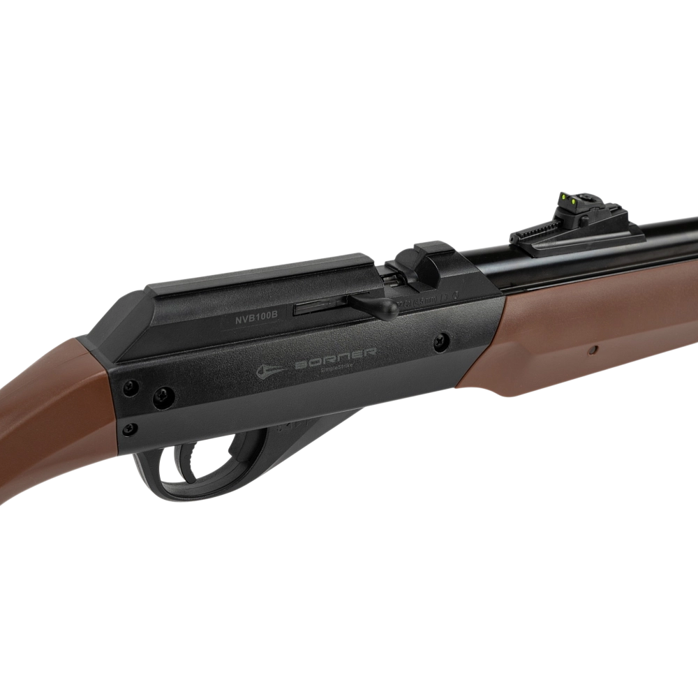 Винтовка пневматическая Borner SimpleStrike, Brown кал. 4,5 мм, 3Дж. (pump)