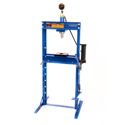 Пресс гидравлический 20 тонн, напольный, с педалью, цвет синий RAL 5005 ROSSVIK