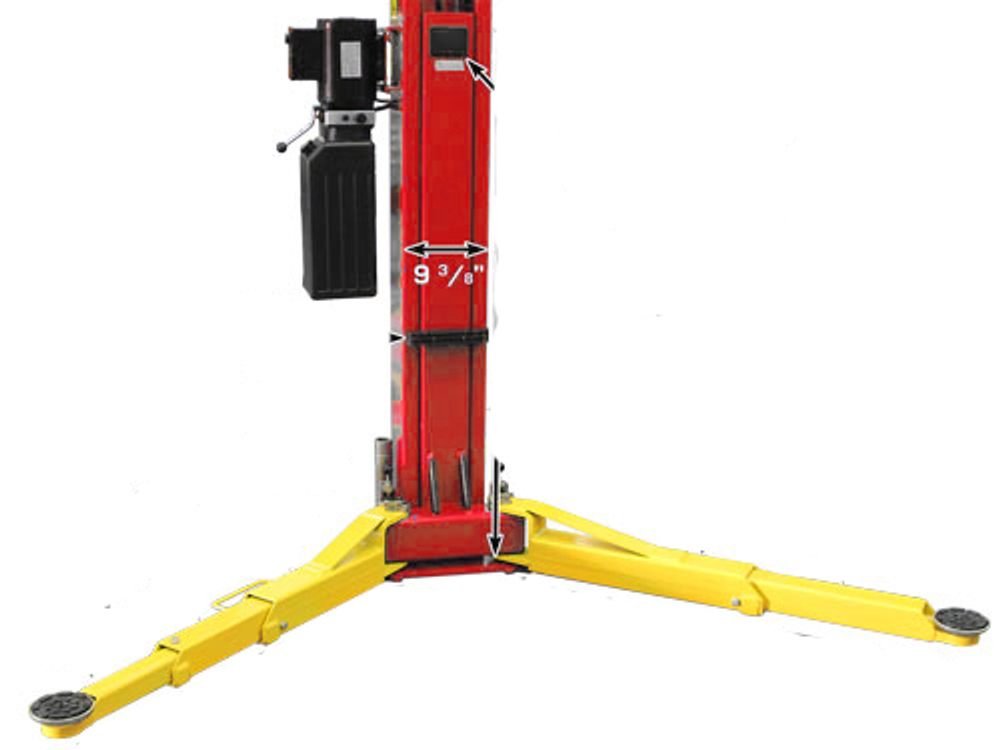 A245C (AMGO A245C) Подъемник двухстоечный 4.5 т. пневматическое управление (СНЯТ С ПРОИЗВОДСТВА)