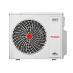 Мультисплит система на 2 комнаты Funai RAM-I-DA25HP.W01/S x 2 / RAM-I-2KG40HP.01/U