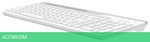 Клавиатура A4Tech Fstyler USB slim White белый/серый (FK25)
