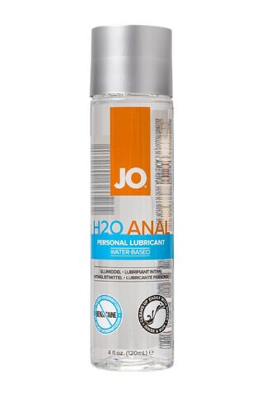 Анальный лубрикант на водной основе JO Anal H2O, 120 мл