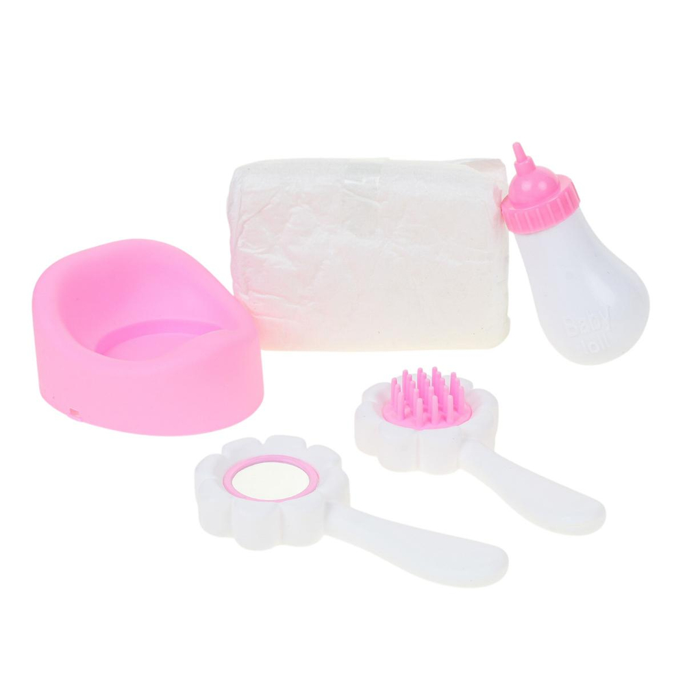 Пупс функциональный с аксесс., коробка SNB157D