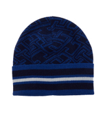 Хлопковая шапка TH MONOGRAM AOP Tommy Hilfiger - темно-синий(AM0AM11499)