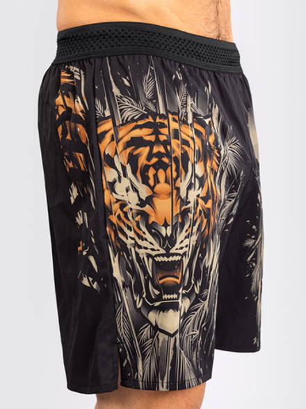 Шорты спортивные Venum Tiger Black/Neo Orange