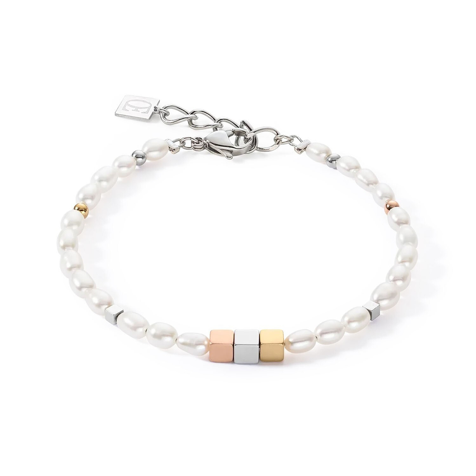 Браслет Coeur de Lion White-Tricolour 1107/30-1642