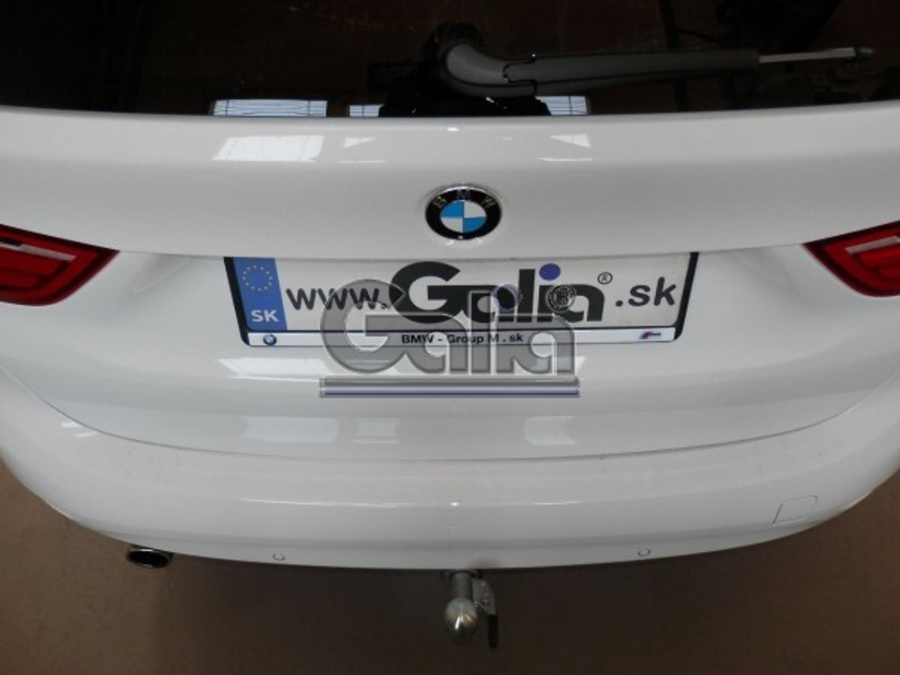 Фаркоп оцинкованный Galia B023C для BMW X1 F48 07/2015-, BMW 2-Series Active Tourer F45 09/2014-, BMW 2-Series Gran Tourer F46 05/2015-(паспорт и сертификат в комплекте)(без электрики)