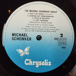 Винтажная виниловая пластинка LP The Michael Schenker Group (Japan 1980) (Obi) Tales Of Mystery