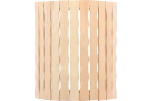 АБАЖУР БШ УГЛОВОЙ КОСИЧКА ЛИПА 27Х11Х31СМ 32318