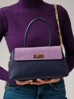 Сумка Deboro 30464 фиолетовый цветок