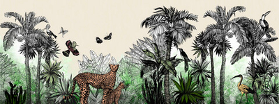 Дизайнерские обои Wall Street Zoo