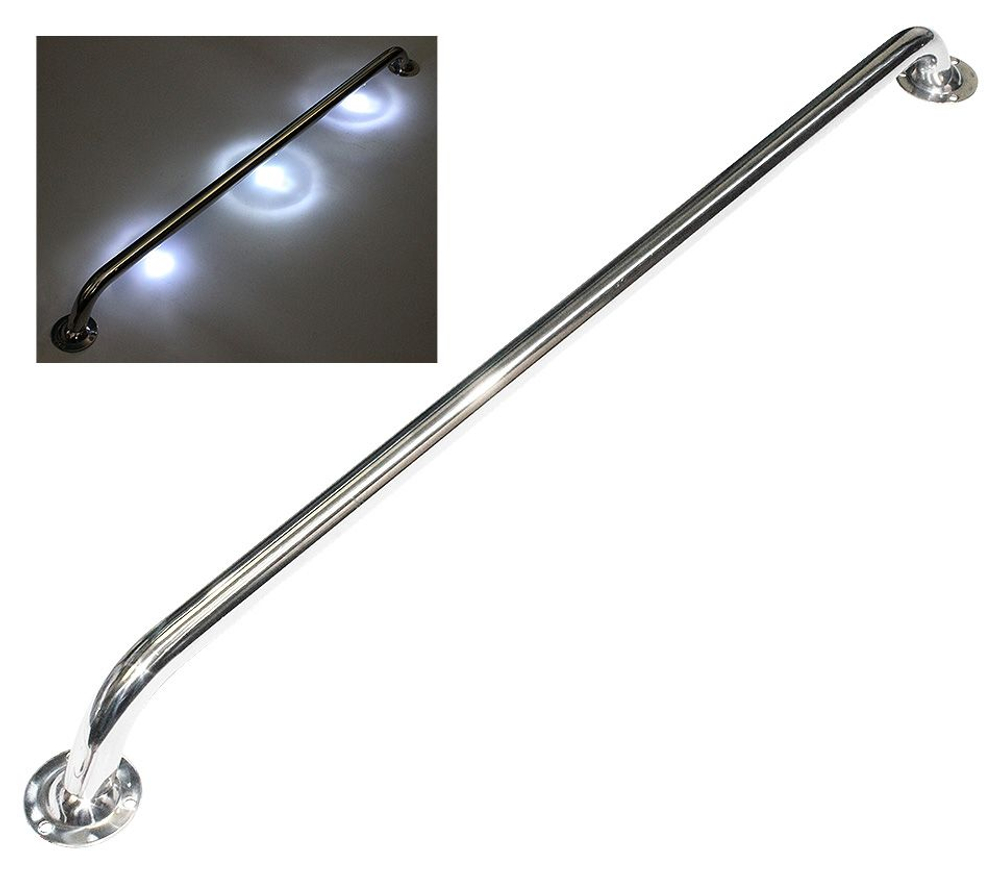 Рукоятка (поручень), 3 светодиода, 22х800 мм (10263146)